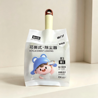 6027可撕式纸滚刷吸毛衣服黏毛神器粘毛器 100/箱